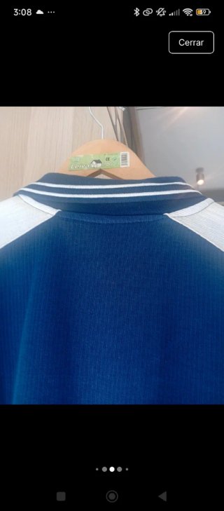 Polo Nike Azul y Blanco