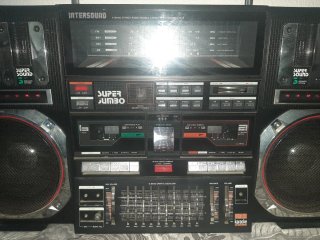 Boombox Intersound Super Jumbo Karaoke