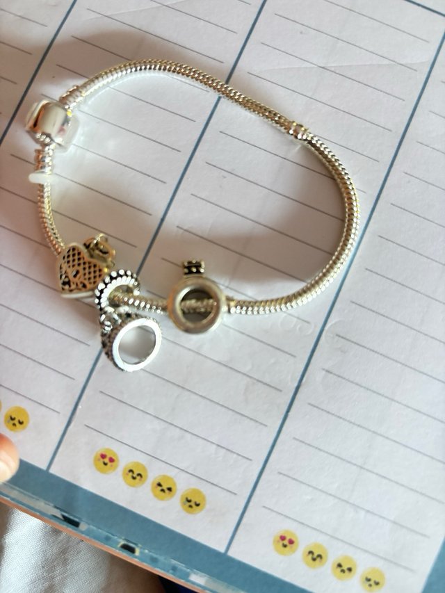 Pulsera de Plata con Charms