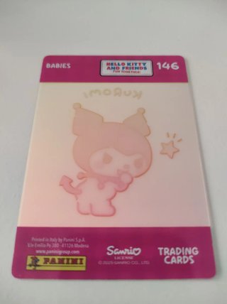 AGOTADA Crystal Shine Card 146 Hello Kitty Panini