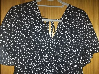 Mono corto chica XL estampado corazón