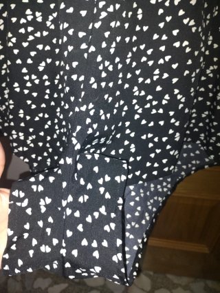 Mono corto chica XL estampado corazón