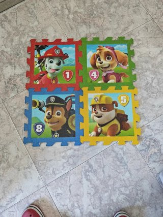 Pieszas Gigantes Construcción Paw Patrol Chase