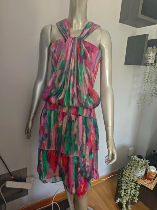 Vestido Seda Pedro del Hierro Talla 38