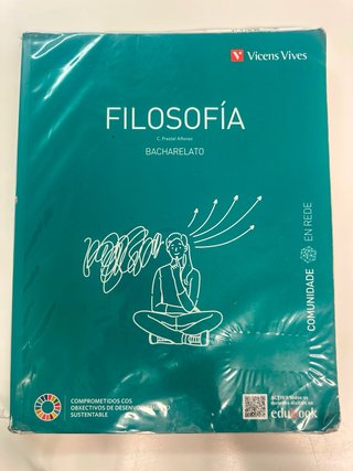 Libro de filosofía de 1º de bachillerato