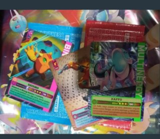 Colección completa de cartas Energys de Panini