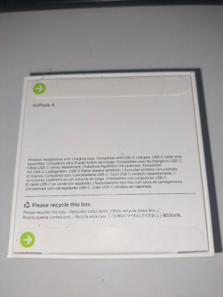 Airpods 4 Nuevos Apple Blancos.