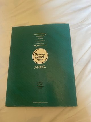 Libro de 2 ESO de anaya