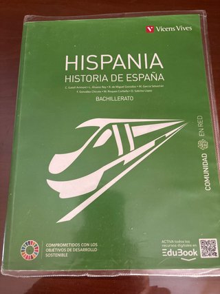 Hispania, historia de España 2 bachillerato