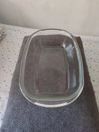 Fuente de vidrio para horno