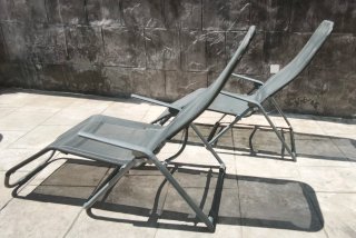 Tumbona plegable exterior