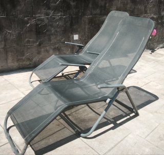 Tumbona plegable exterior