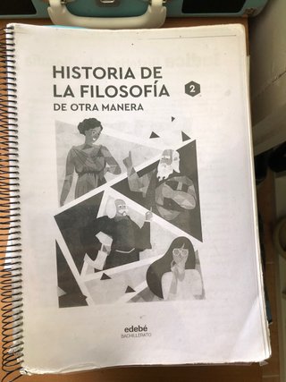 Historia de la filosofía, 2 Bachillerato