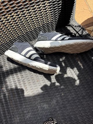 Zapatillas deportivas Adidas mujer negras/grises