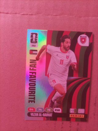 Carta Mundial 2026 Fan Favourite Vazan Al-Naimat