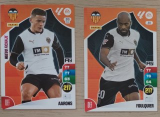 Cartas Adrenalyn Valencia CF 24-25