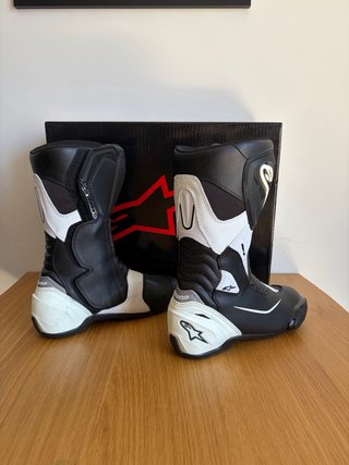 Botas Alpinestars SMX Black/White Talla 40