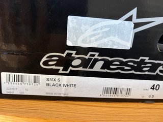 Botas Alpinestars SMX Black/White Talla 40