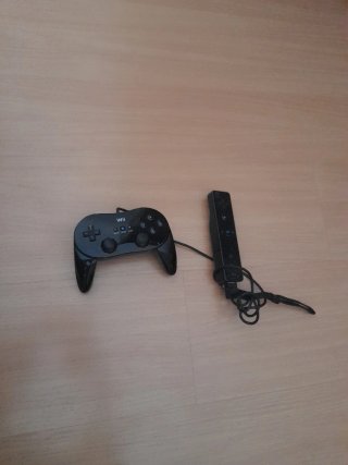 Consola Nintendo Wii Negra Completa
