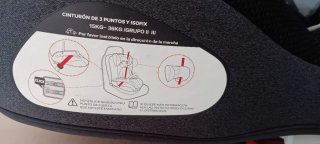 Silla coche 2/3 15-36kg Grupo 2/3