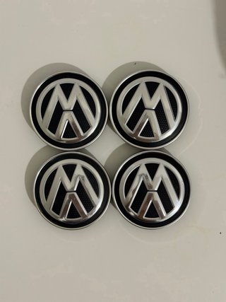 4 Tapas Centrales VW 65mm 5G0
