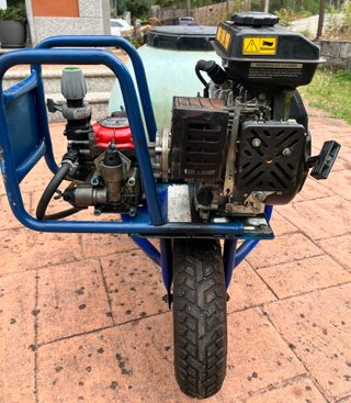 Carretilla sulfatadora 100L motor 4T
