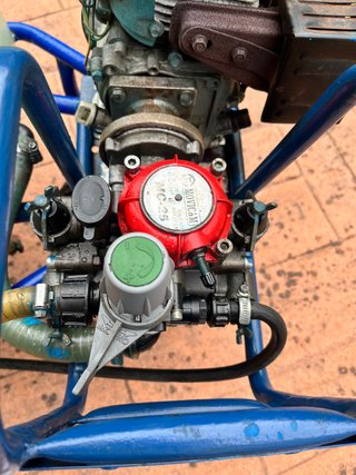 Carretilla sulfatadora 100L motor 4T