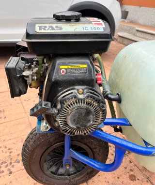 Carretilla sulfatadora 100L motor 4T