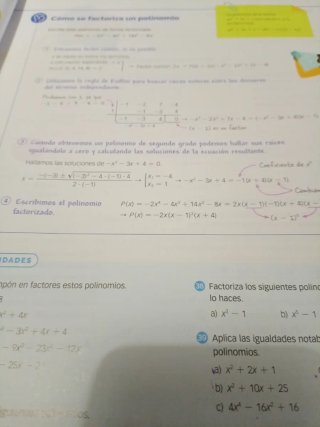 Libro texto Matemáticas 4° ESO
