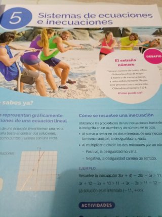 Libro texto Matemáticas 4° ESO