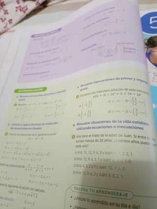 Libro texto Matemáticas 4° ESO