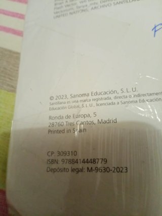 Libro texto Matemáticas 4° ESO