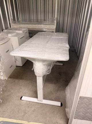 Escritorio Elevable Eléctrico Blanco
