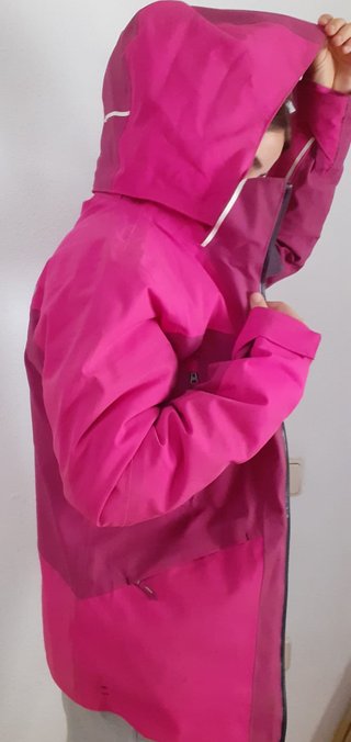 Cazadora invierno Wedze rosa