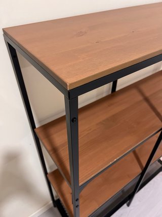 Estantería Industrial Metal y Madera