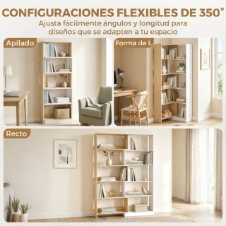 Estantería giratoria 350° 5 niveles