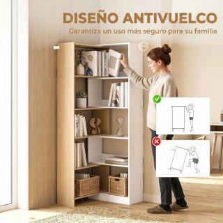 Estantería giratoria 350° 5 niveles