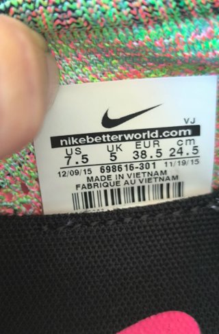 Nike Flyknit Zoom Agility Talla 38.5