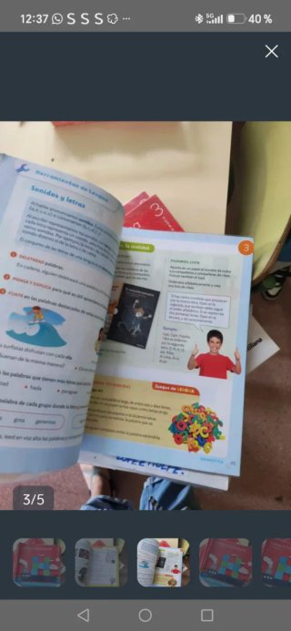 Lengua castellana, 3 Primaria