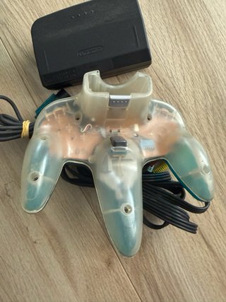 Consola PAL Nintendo 64 Ice Blue