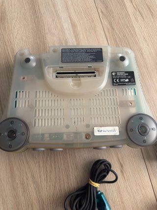 Consola PAL Nintendo 64 Ice Blue