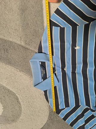 Polo Ralph Lauren M righe blu/nere
