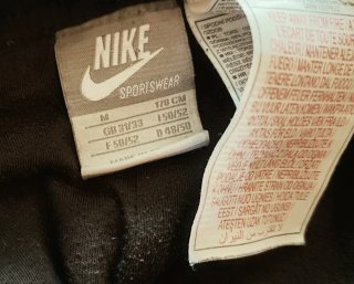 Pantalones Nike Negro Talla M