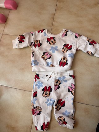 Conjunto Minnie 3-6 meses