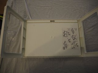 Bandeja Cama Ikea KLIPSK Blanca
