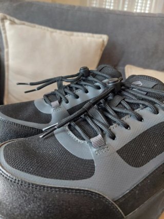 Sapatilhas FitVille Caminhada Preto/Cinza 42.5