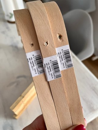 Escuadras de madera