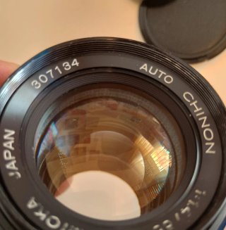 Chinon TOMIOKA auto 55mm 1:1.4