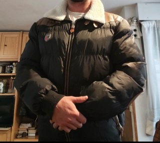 Abrigo Geographical Norway Negro
