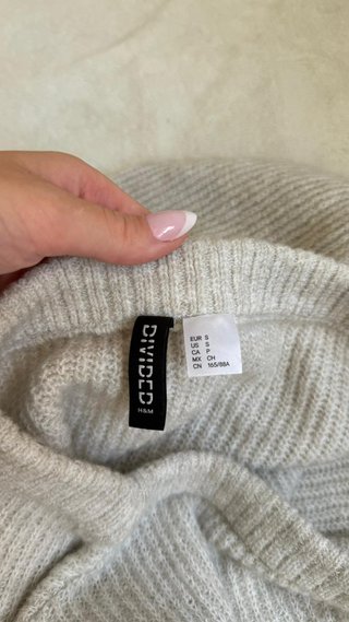 Jersey corto gris talla XS